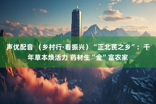 声优配音 （乡村行·看振兴）“正北芪之乡”：千年草本焕活力 药材生“金”富农家